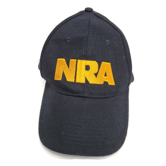 NRA baseball cap balck with yellow logo - Picture 7 of 8